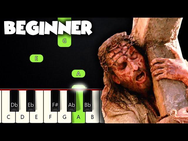 Via Dolorosa - Sandi Patty | BEGINNER PIANO TUTORIAL + SHEET MUSIC by Betacustic