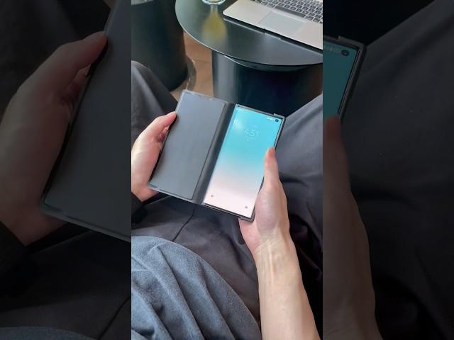 HUAWEI Matexs2 folding screen If you want to protect, all-inclusive leather case #shorts