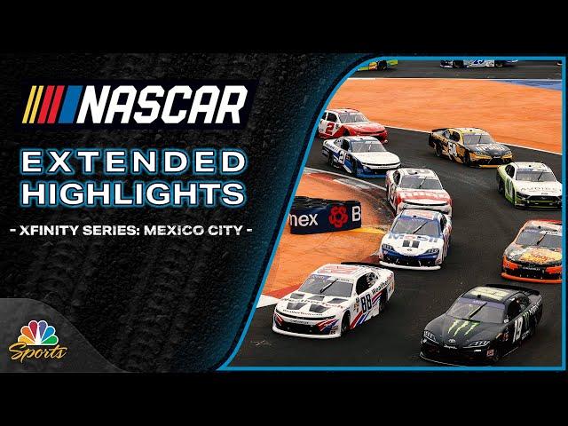 NASCAR Xfinity Series on The CW | HIGHLIGHTS: The Chilango 150, Mexico City | Motorsports on NBC