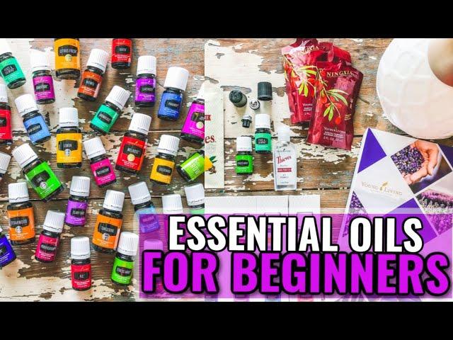 Essential Oils for Beginners | Tips & Tricks Young Living Starter Kit | Angela Lanter