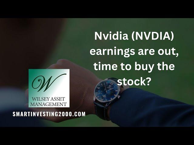 Nvidia NVDIA earnings are out, time to buy the stock?