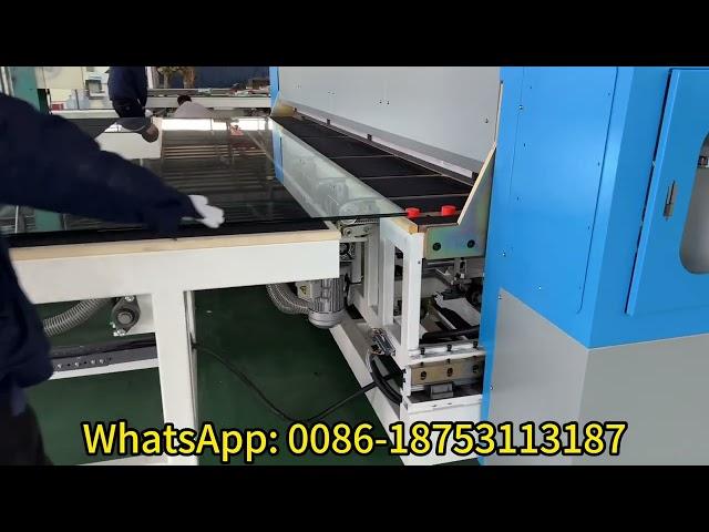 Automatic Laminated Glass Cutting Machine cut 6+6 laminated glass