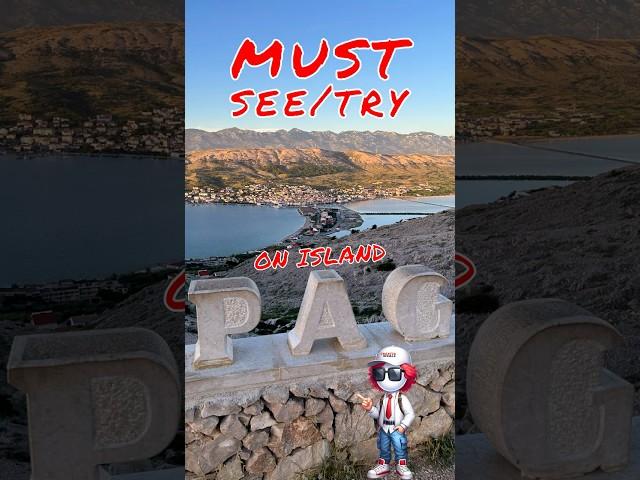 Must See/Try on Island Pag! #croatia #islandpag #newvideo #travel #shorts #pagcheese #nature