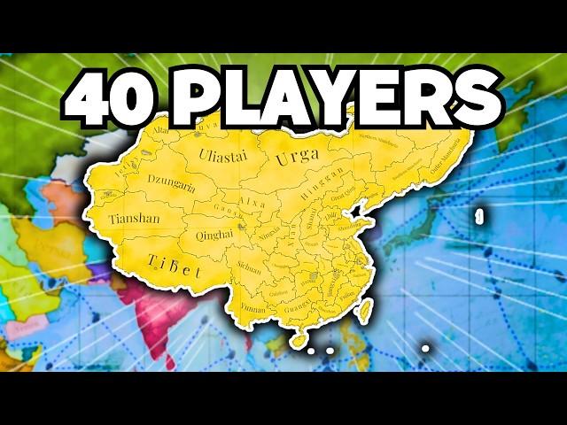 40 Players Simulate ONE COUNTRY