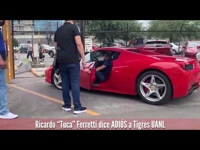 Ricardo "TUCA" Ferretti dice "No se vayan a caer" ... Última visita al "Universitario" #Tuca