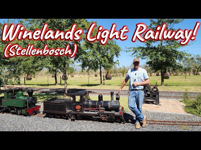 S1 – Ep 452 – Winelands Light Railway, Stellenbosch!