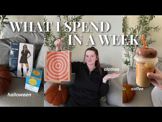 What I Spend in a Week | 28-year old who is trying to pay off debt and spend mindfully