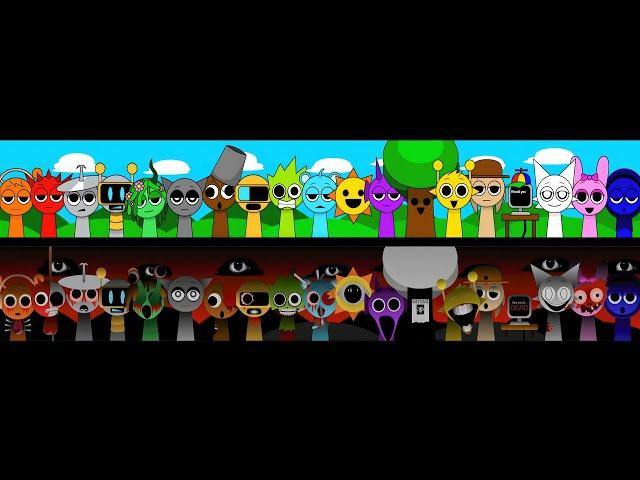 Incredibox Sprunki - All character together (New Mod)