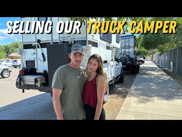 Our Truck Camper Offically Sold | Full-time Truck Camper Couple