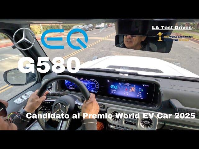 Mercedes-Benz G580 Wagon EQ en los World Car Awards Test Drive LA 2024