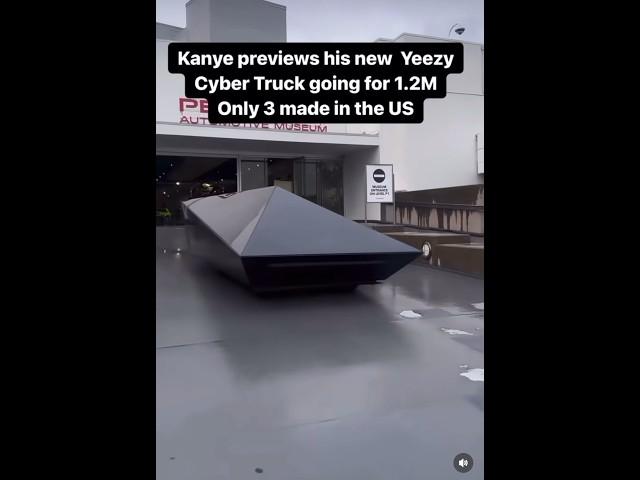 Kanye West New Yeezy Cyber Truck For $1.2M Only 3 Made 