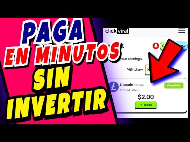 PÁGINA PARA GANAR DINERO EXTRA - CLICK VIRAL GANA CRIPTOMONEDAS GRATIS 2025