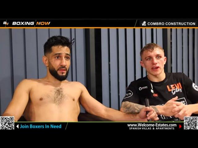 NEW! LEVI GILES & QAIS ASHFAQ DISAGREE ON TITLE ELIMINATOR DRAW ON BIG GBM SHOW LAST NIGHT!