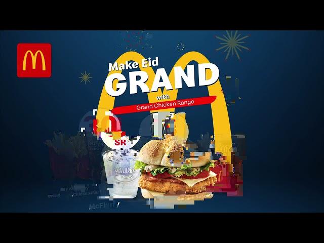 Make your eid GRAND and enjoy great offers On #McDonalds App Now