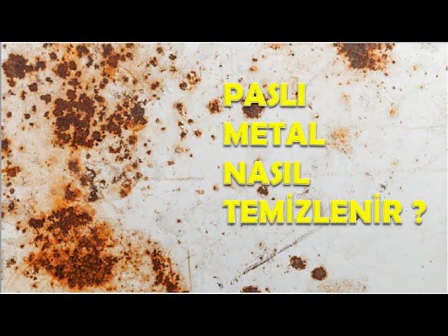 How to Clean Rusty Metal - Steel - Knife