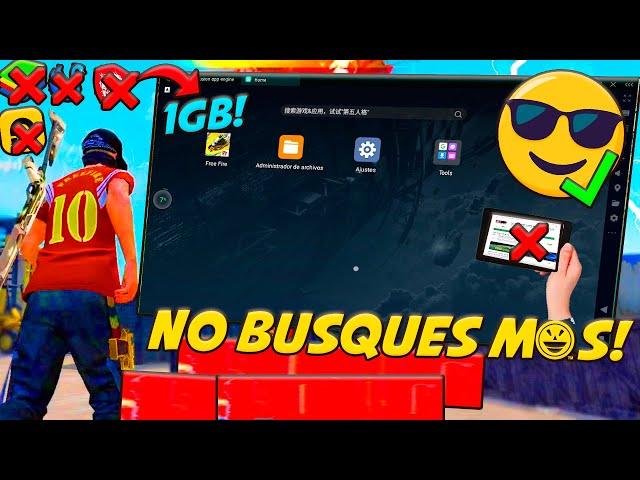 ESTE ES EL MEJOR EMULADOR PARA PC DE BAJOS RECURSOS / COMO DESCARGAR FREE FIRE EN 2024