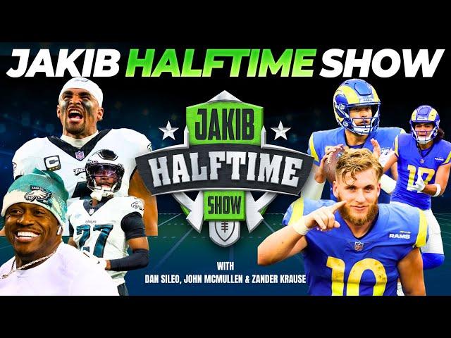 Eagles vs. Rams | JAKIB Halftime Show with John McMullen & Zander Krause