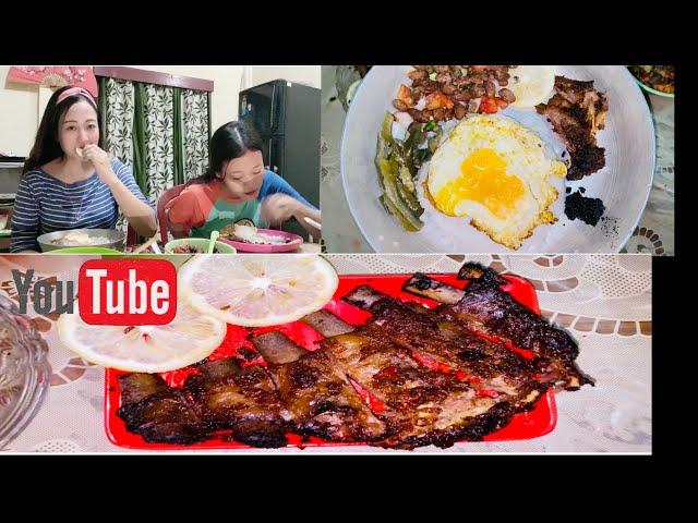 Roasted pork ribs|kidney beans salad| Naga recipe |childhood conversation over dinner|Naga lifestyle