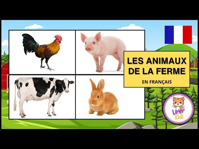 LES ANIMAUX DE LA FERME POUR ENFANTS | Les noms et bruits