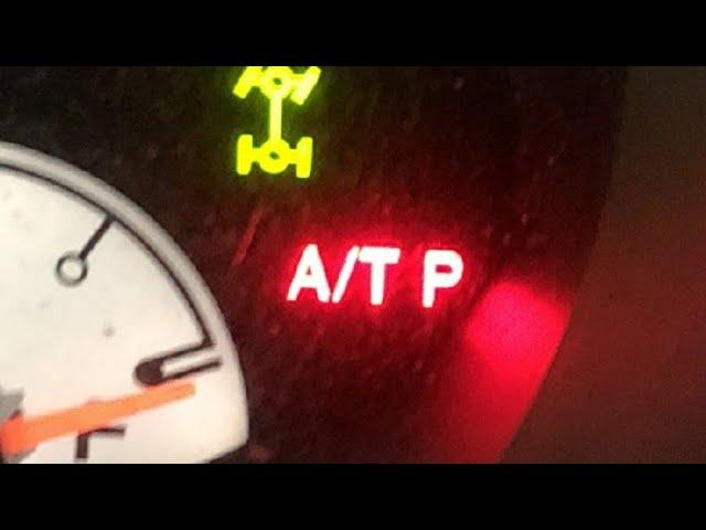 A/T P Warning Light On? Causes, Meaning, and Easy Fixes | Step-by-Step Guide