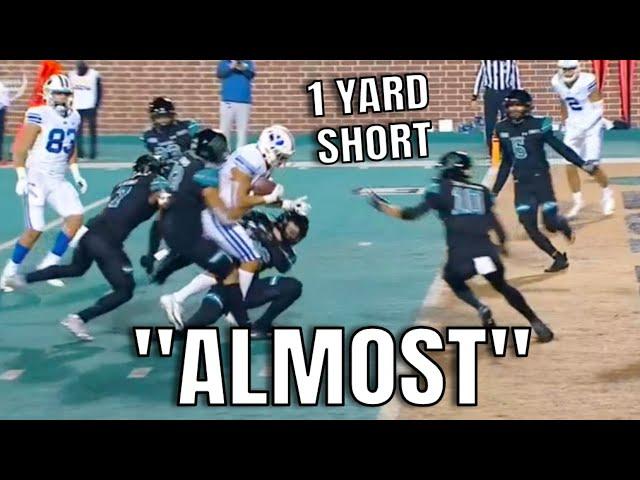 College Football "Almost" Amazing Moments