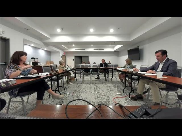 August 2024 State Land Board Public Meeting