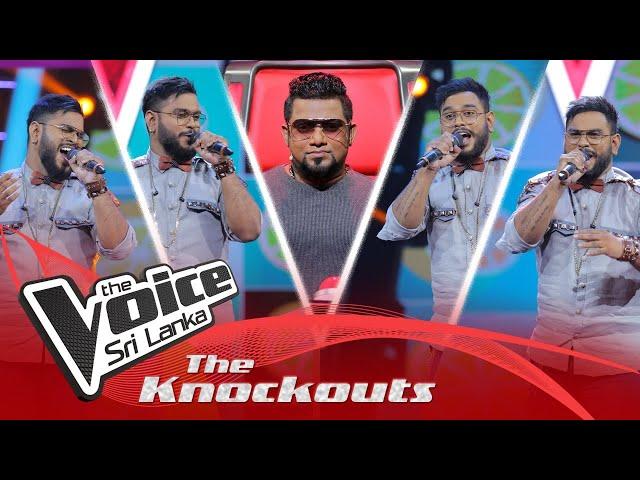 Nimesh Kalhara | Saima Cut Wela (සයිමා කට් වෙලා) | The Knockouts | The Voice Sri Lanka