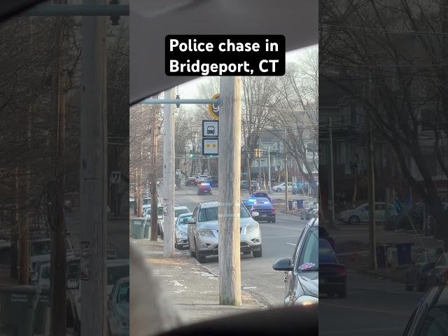 Police chase in Bridgeport, CT (12-27-24)