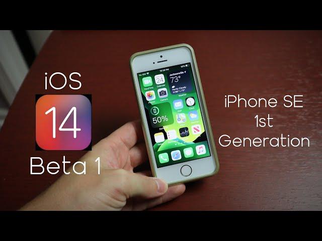 iOS 14 on the iPhone SE 1st Generation