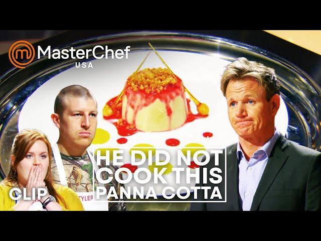 He Brought A Dish He Didn't Cook | MasterChef USA | MasterChef World