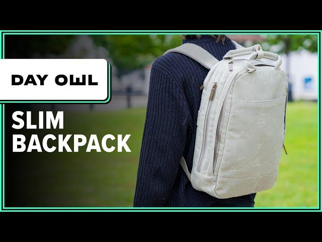 Sleek & Simple Everyday Bag | Day Owl Slim Backpack Review (2 Weeks of Use)