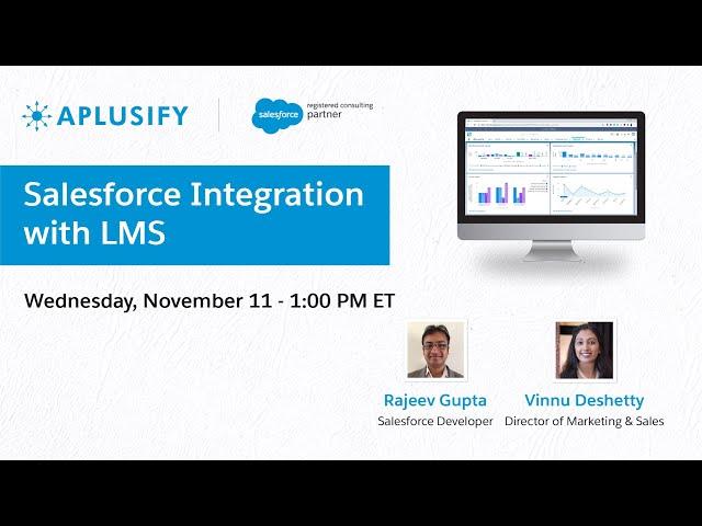 Salesforce Integration with LMS- Powerful Management & Analytics Tools under One CRM