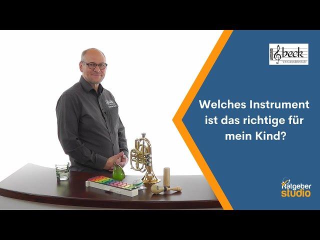 Musikinstrumente für Kinder. Je früher Kinder an Musik herangeführt werden, umso besser