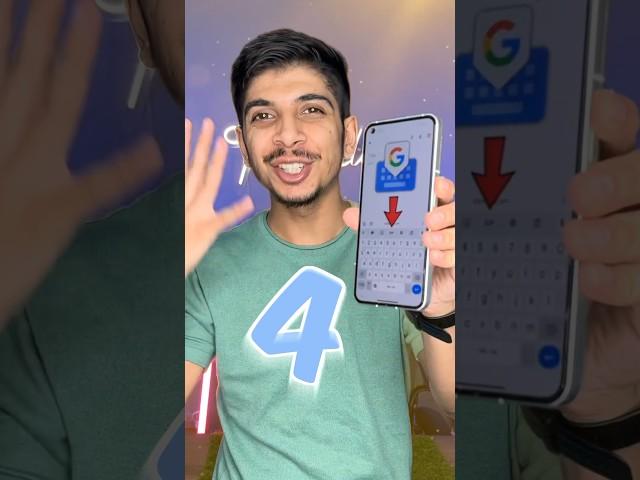  4 Hidden Shortcuts of Gboard  #androidtricks #shorts #celebratewithshorts