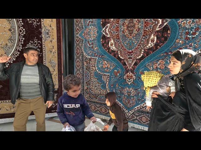 Tayyiba's hope for the future and the purchase of a beautiful Iranian carpet for her rural home