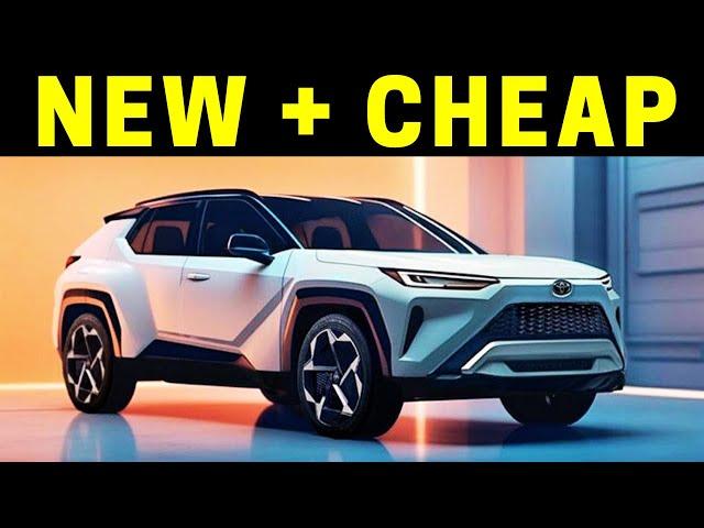 12 brand NEW Cars for ANY LOW BUDGET in 2024