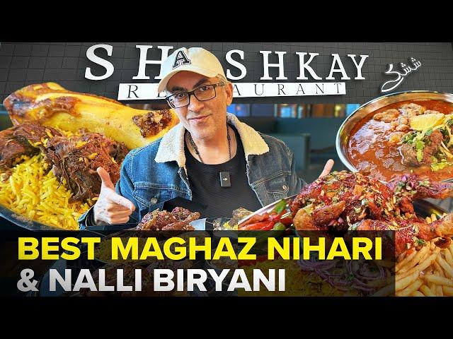 ULTIMATE Maghaz Nihari & Burns Road Bun Kabab | Shashkay Restaurant Mississauga |  Street Food PK