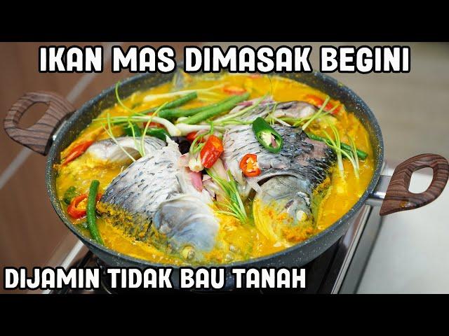 Ikan Mas Dimasak Seperti Ini Dijamin Tidak Bau Tanah - ARSIK IKAN MAS