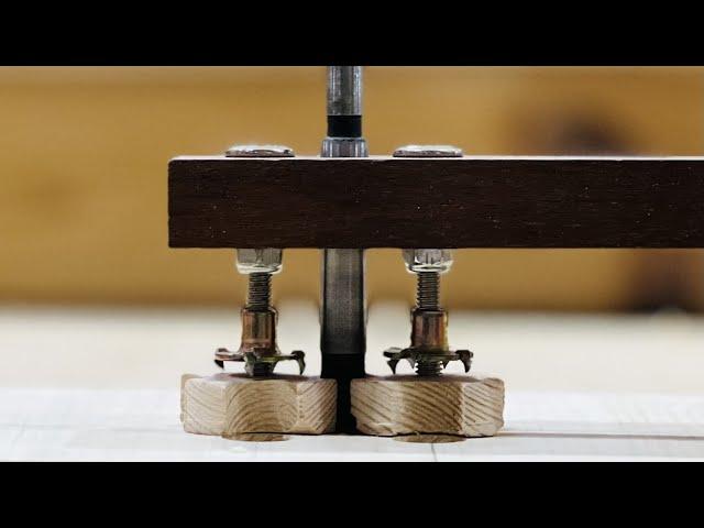 Novel Drilling Method / woodworking DIY