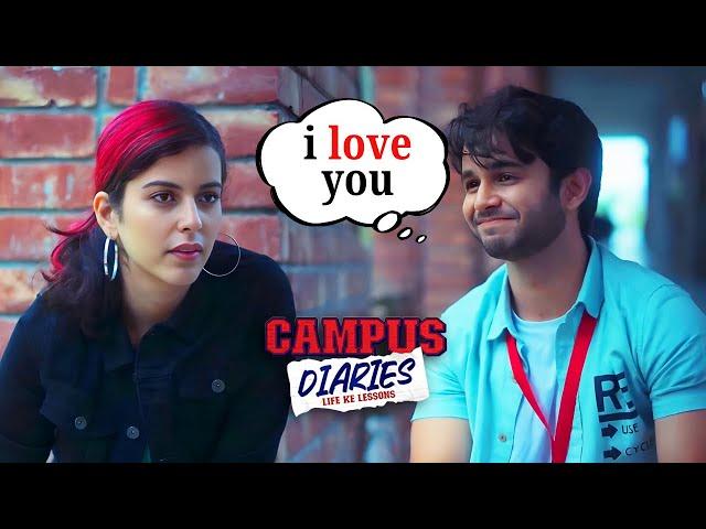 क्या Abhilash कर पायेगा अपनी Feelings को Express? | Campus Diaries | Harsh Beniwal Comedy |Purav Jha