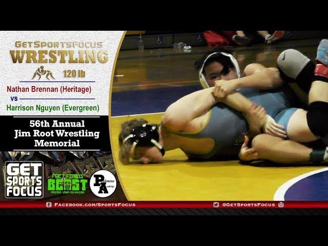 120lb Finals • Harrison Nguyen (Evergreen Valley) VS Nathan Brennan (Heritage)