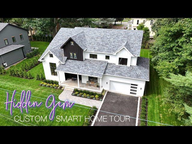 Tour a Custom New Construction SMART Home in New Jersey - Hidden Gem Town!