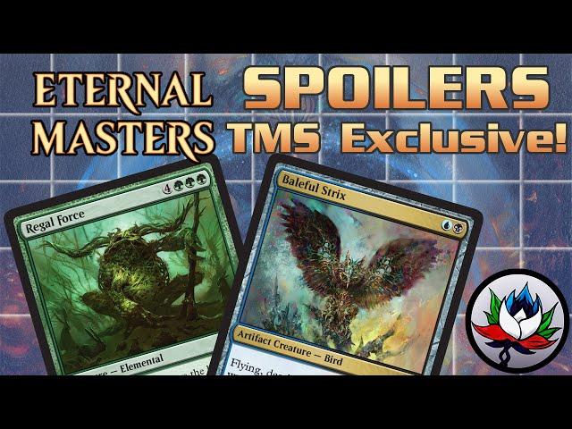 MTG - TWO Exclusive Eternal Masters Spoiler / Preview Cards for Magic: The Gathering!