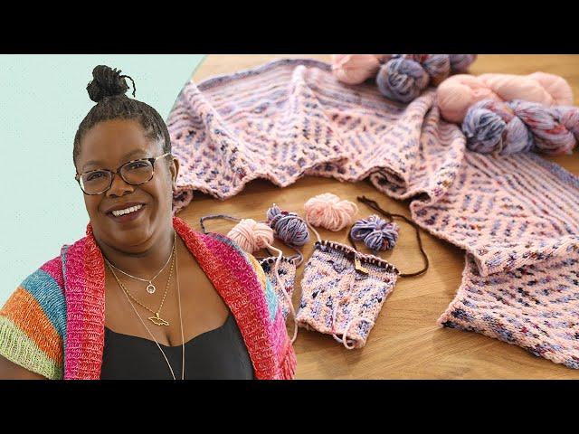 How to Make a Mendon Falls Redux Knitted Shawl - Free Project Tutorial