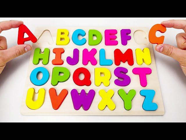 Best Learn ABC Puzzle | Alphabet Fun with Toys | Preschool Learning Video for Kids & Toddlers