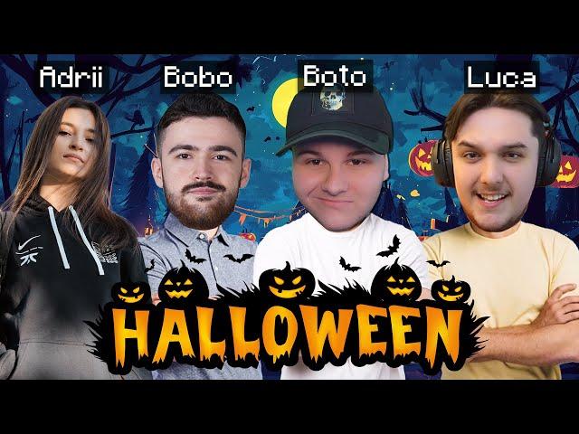 Ma joc JOCURI HORROR de HALLOWEEN cu PRIETENII MEI!