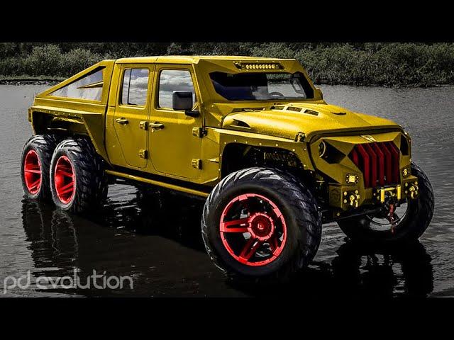 Top 8 Craziest 6x6 Vehicles In The World