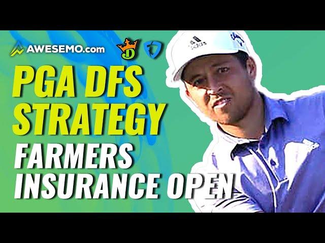 2022 Farmers Insurance Open PGA DFS Strategy & Fantasy Golf Picks | DraftKings & FanDuel Golf