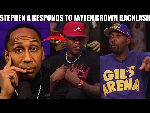 Stephen A. FIRES BACK At McCants, Gilbert & Kenyon Martin Over Jaylen Brown Unnamed Sources Reaction