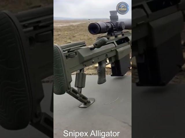 Snipex Alligator — снайперская винтовка калибра 14,5 х 114 мм.